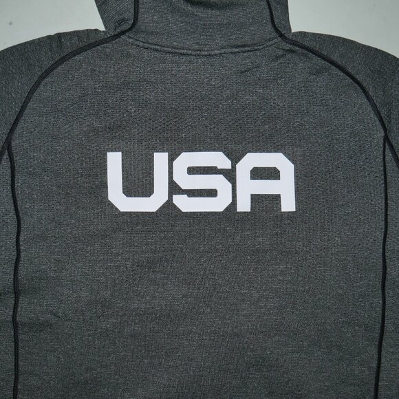 Nike Pro Elite Team USA Travel Jacket Hoodie Men Size XXL 2XL CT4038-001 NEW - Picture 9 of 11